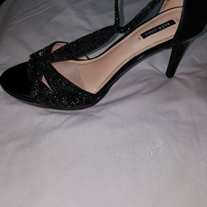 Alex Marie Black Rhinestone Shoes